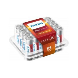 24 Piles Alcaline Philips...