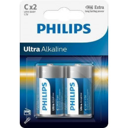 2 Piles Alcaline Philips...