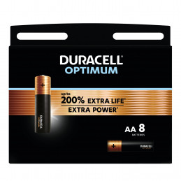 8 Piles Alcalines Duracell...