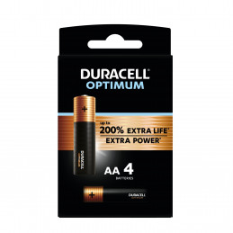 4 Piles Alcalines Duracell...