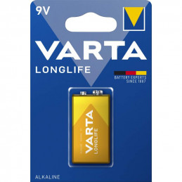Pile Alcaline Varta Longlife 9V / 6LR61