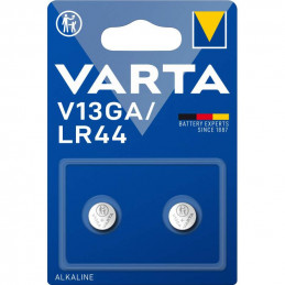2 Piles Alcaline Varta 1,5V V13GA / LR44 / A76