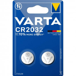 2 Piles Bouton Lithium Varta 3V / CR2032