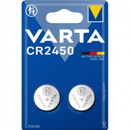 2 Piles Bouton Lithium Varta 3V / CR2450