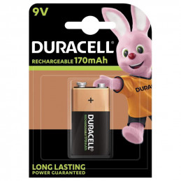 Pile Rechargeable Duracell 170mAh 9V / 6HR61