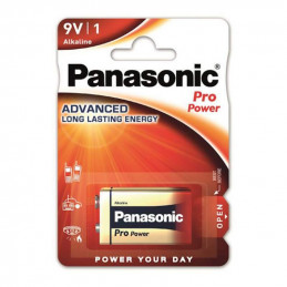 Pile Alcaline Panasonic Pro Power 9V / 6LR61