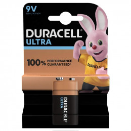 Pile Alcaline Duracell Ultra 9V / 6LR61
