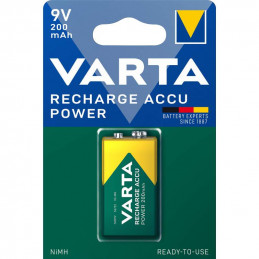 Pile Rechargeable Varta Accu Power 200mAh 9V / 6HR61