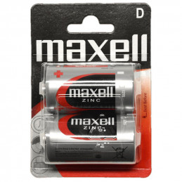 2 Piles Maxell D / LR20