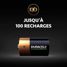 Mexcel D4000H Pile rechargeable spéciale LR20 (D) résiste aux