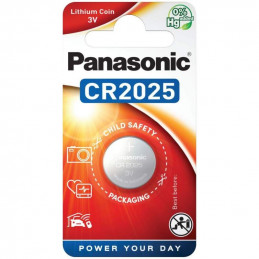 Pile Bouton Lithium Panasonic 3V / CR2025