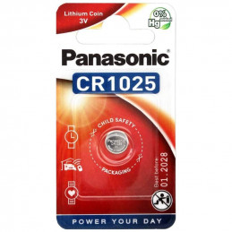 Pile Bouton Lithium Panasonic 3V / CR1025