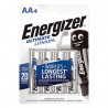 4 Piles Lithium Energizer Ultimate AA / LR6