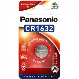 Pile Bouton Lithium Panasonic 3V / CR1632