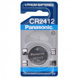 Pile Bouton Lithium Panasonic 3V / CR2412