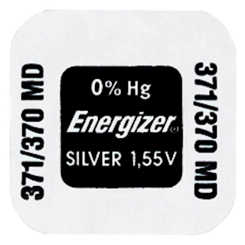 4 piles de montre Energizer 371, pile SR920SW ou 370 
