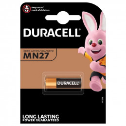 Pile Alcaline Duracell 12V MN27 / A27 / V27A