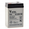 Batterie au Plomb Yucell Y4-6 70/48/106 Born Diag 6V 4Ah