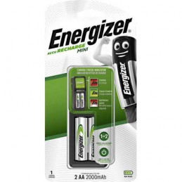 Chargeur Energizer Mini avec 2 piles AA 2000mAh
