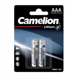 2 Piles Lithium Camelion 1,5V AAA / LR03