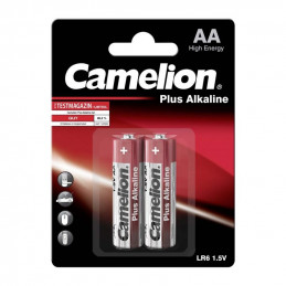 2 Piles Alcaline Camelion Plus Mignon AA / LR6